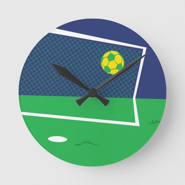 Horloge murale gratuite de football TIme (Recto)