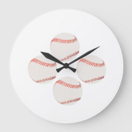 Horloge murale illustration de baseball
