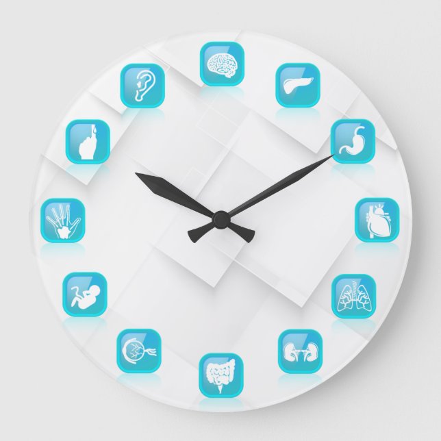 Horloge murale interne de docteur Organs Picture (Recto)