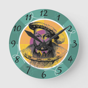 Horloge murale King Henry VIII