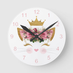 Horloge murale Kitty Princess