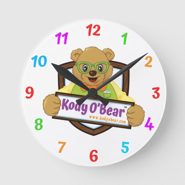 Horloge murale Kody O'Bear (Recto)