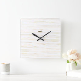 Horloge murale Liminality par Poet Adiela Akoo
