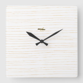 Horloge murale Liminality par Poet Adiela Akoo