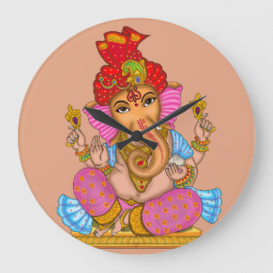 Horloge murale Lord Ganesha