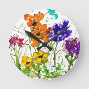 Horloge murale Lovitude "Jardin de la Paix"