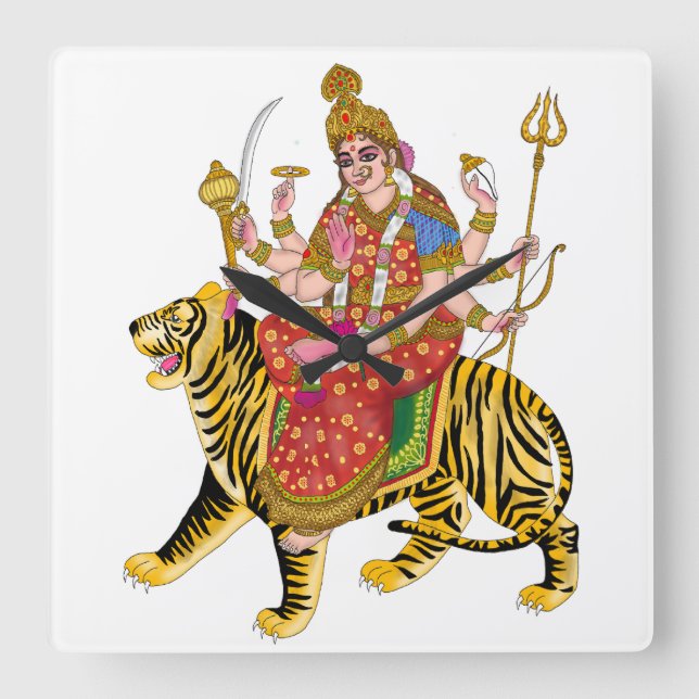 Horloge murale Maa Durga (Recto)