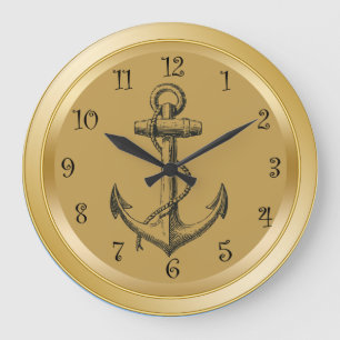 Horloge murale marine