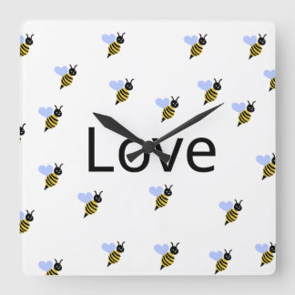 Horloge murale Minimaliste Amour – Design Moderne