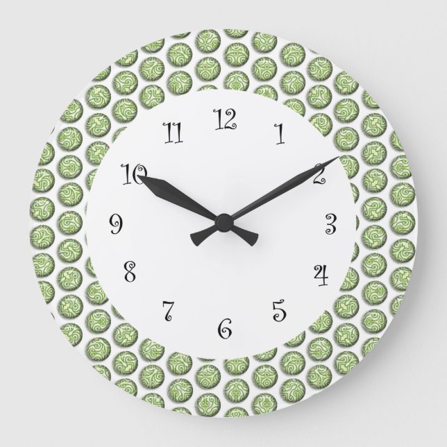 Horloge murale moderne (Recto)