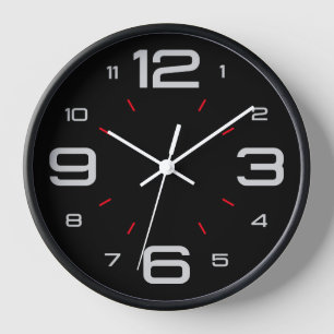 Horloge murale moderne élégante