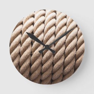 Horloge murale nautique de corde