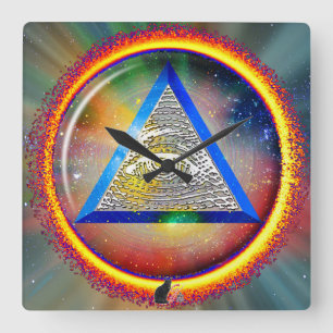 Horloge murale Œil de la Providence