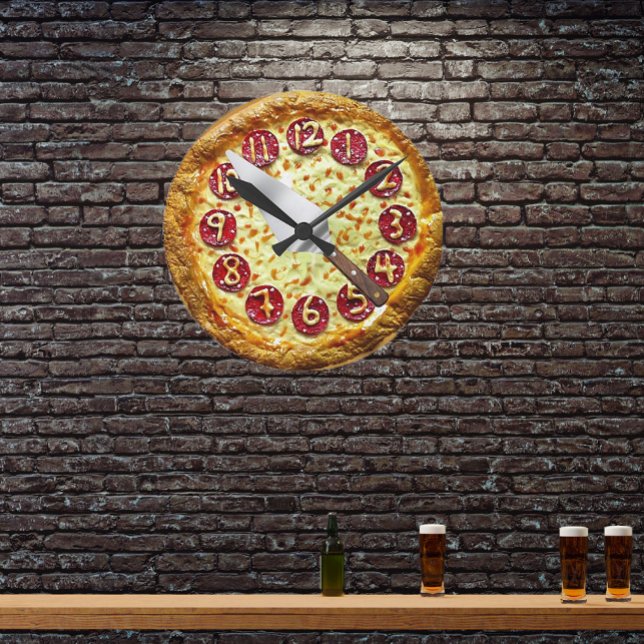 horloge murale pepperoni (Créateur téléchargé)