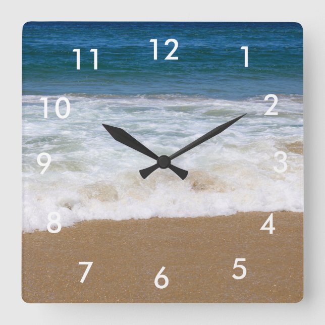 Horloge murale personnalisée (Ajouter votre propre (Recto)