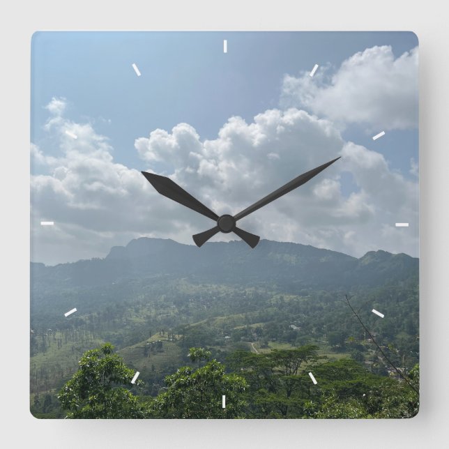 Horloge murale personnalisée (Ajouter votre propre (Recto)