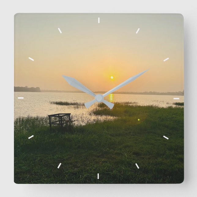 Horloge murale personnalisée (Ajouter votre propre (Recto)