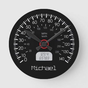 Horloge murale personnalisée par tachymètre frai