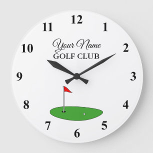 Horloge murale personnalisée pour le club de