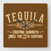 horloge murale personnalisée TEQUILA