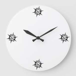 Horloge murale pirate