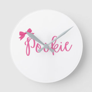 Horloge murale "Pookie" mignonne