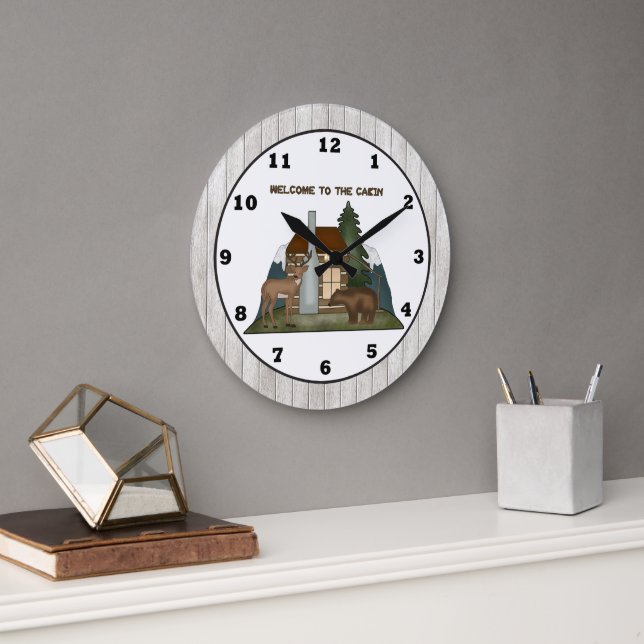 Horloge murale pour Cabine de pays (Bureau)