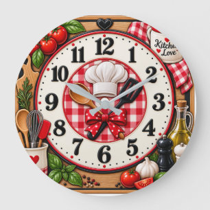 horloge murale pour cuisine
