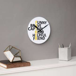 Horloge murale pour la fête des pères