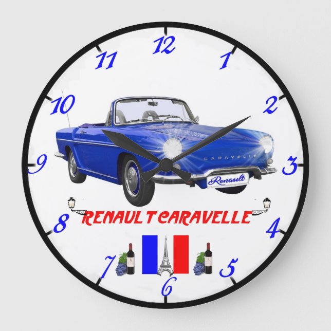 Horloge murale Renault Caravelle (Recto)