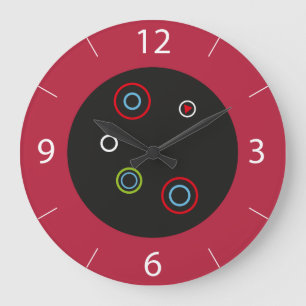 Horloge murale rétro