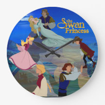 Horloge murale romantique Derek et Odette