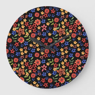 Horloge murale ronde faite sur commande