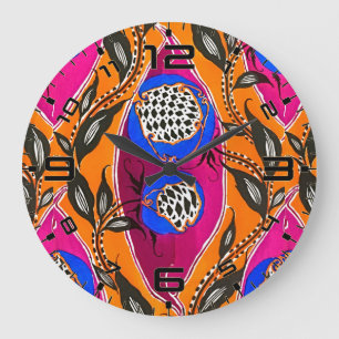 Horloge murale Samarkande Blossoms Art