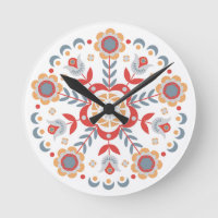 Horloge murale scandinave