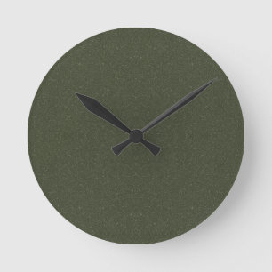 Horloge murale texturée Moss Green