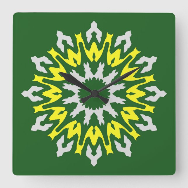 Horloge murale, Un élégant design classique multic (Recto)