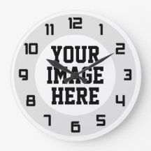 horloge murale unique personnalisée "Concevez votr