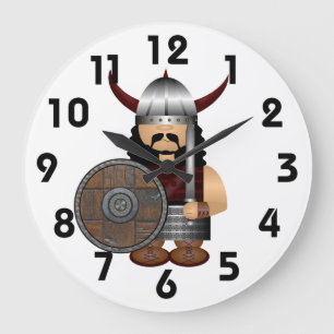 Horloge murale viking
