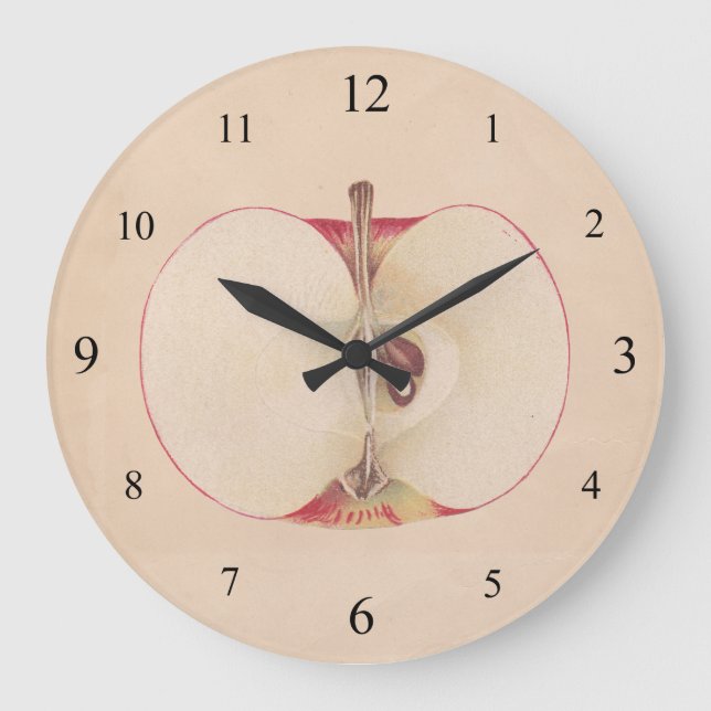 Horloge murale vintage Apple (Recto)