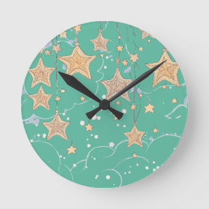 Horloge murale "Vœu sur une étoile"