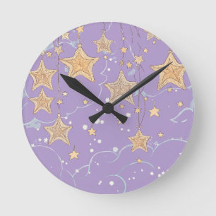 Horloge murale "Vœu sur une étoile"