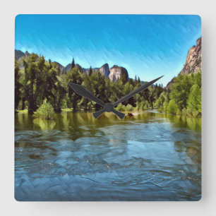 Horloge murale YOSEMITE OASIS
