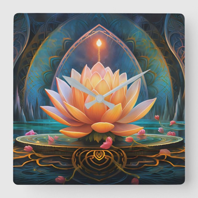 Horloge murale zen (Recto)