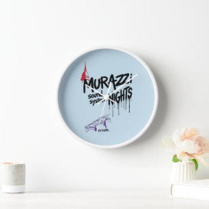 Horloge Murazzi Sound System Nights - Édition Drip Spray