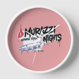 Horloge Murazzi Sound System Nights - Graffiti Urbain