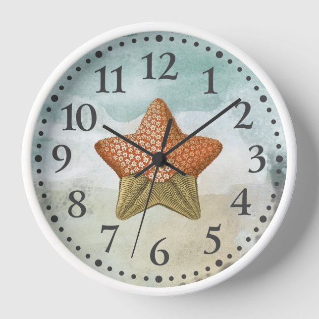 Horloge nautique Starfish (Recto)