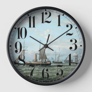 Horloge Navires de la flotte de la marine argentine 1874