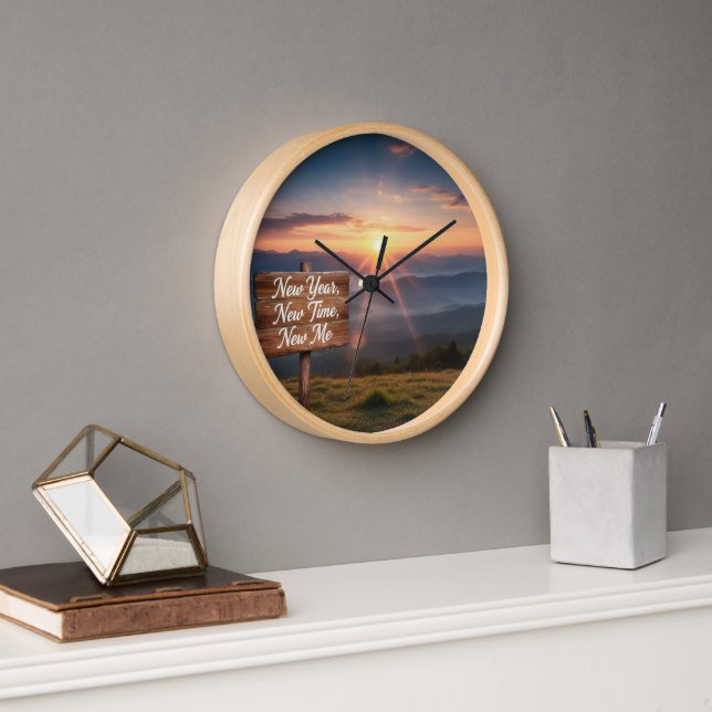 Horloge ✨ New Year. New Time. New You. ✨ (Bureau)