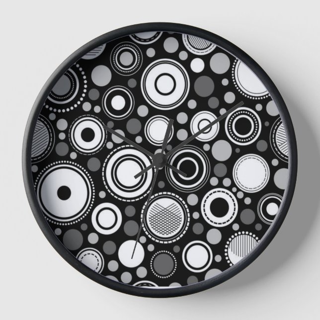 Horloge Noir et gris (Recto)